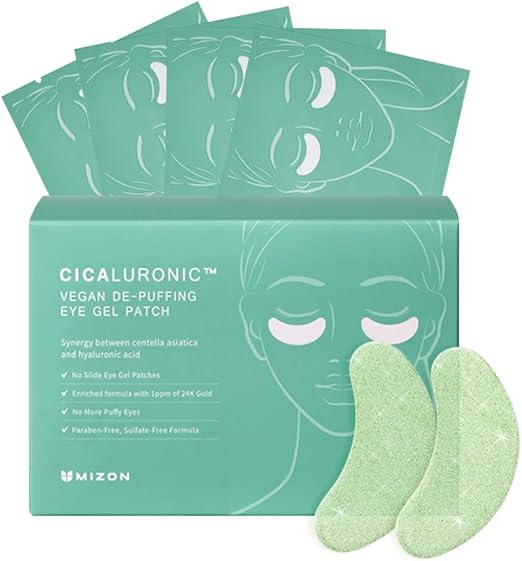 Cicaluronic Vegan De-puffing Eye Gel Patches