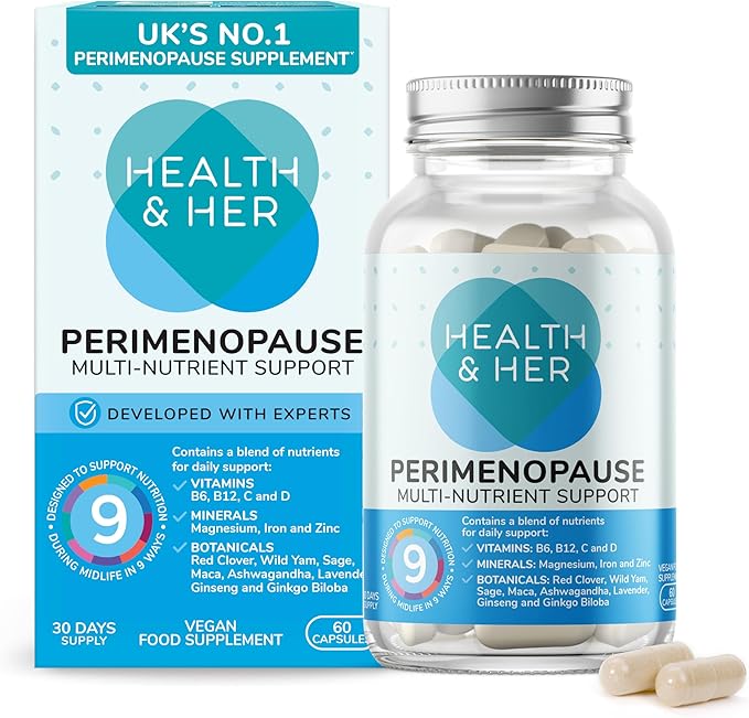 Health & Her Perimenopause Supplements for Wo