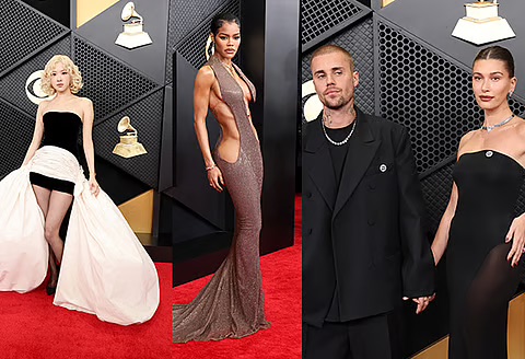 Grammy Red Carpet 2026: Black & White, Barely There and No ICE