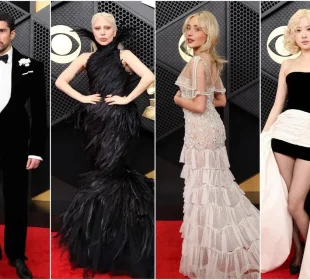 Grammy Red Carpet 2026: Black & White, Barely There and No ICE