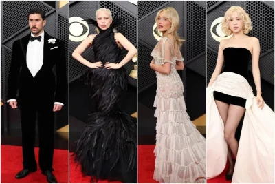 Grammy Red Carpet 2026: Black & White, Barely There and No ICE