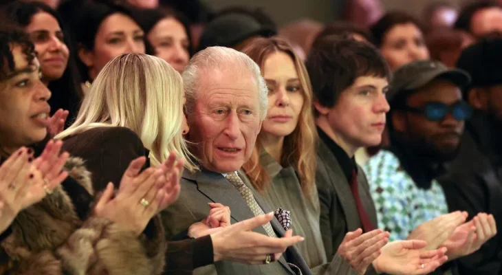 King Charles Visits London Fashion Show After Brother’s Arrest
