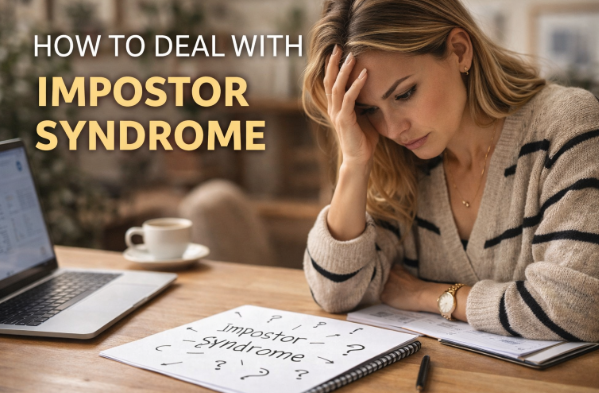 a lady with impostor syndrome