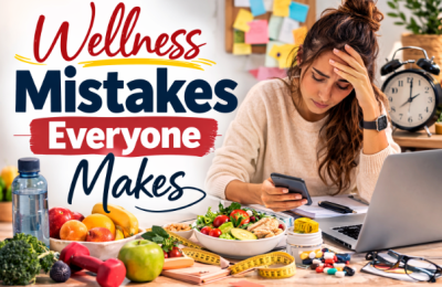 a picture of a woman tired of multiple advices on wellness