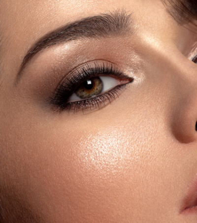 a lady on a bold eye look for night out