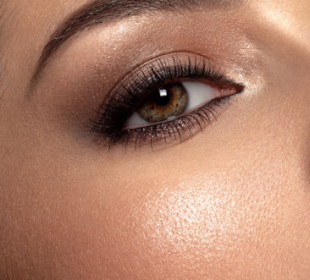 a lady on a bold eye look for night out