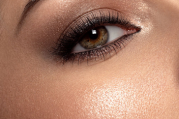 a lady on a bold eye look for night out