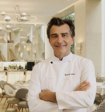 a picture of chef Yannick Alléno