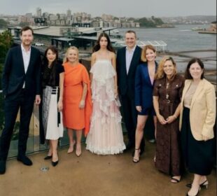 a picture of the partners for the Australia Fashion Week