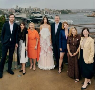 a picture of the partners for the Australia Fashion Week